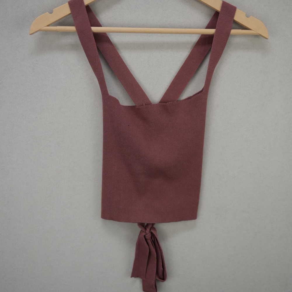 Papermoon Mauve Women's crop top
